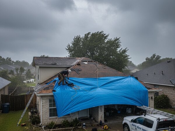 Emergency roof repair